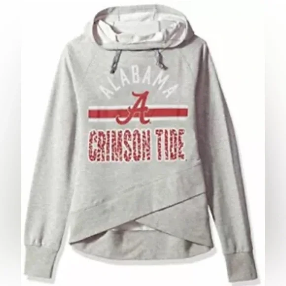 NWT [Gen.2] Alabama Crimson Tide NCAA Flow Hoodie Sweatshirt Juniors Small (3-5) - Picture 2 of 4